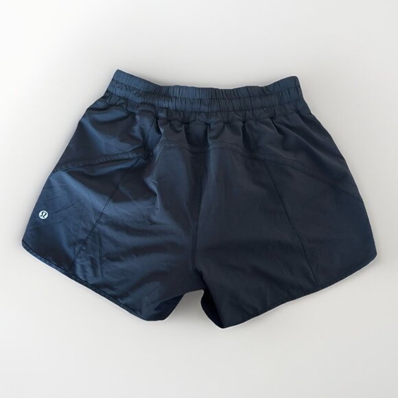 Lululemon Track That Shorts Women’s Size 8 Black Lined Sporty Running Workout - Picture 1 of 14